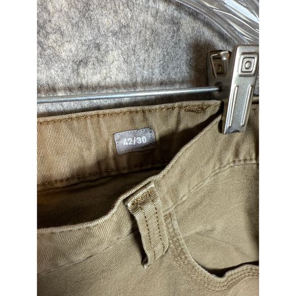 Ariat Rebar M4 Relaxed Straight Tan Carpenter Work Pants - Size 42/30 - Picture 6 of 12